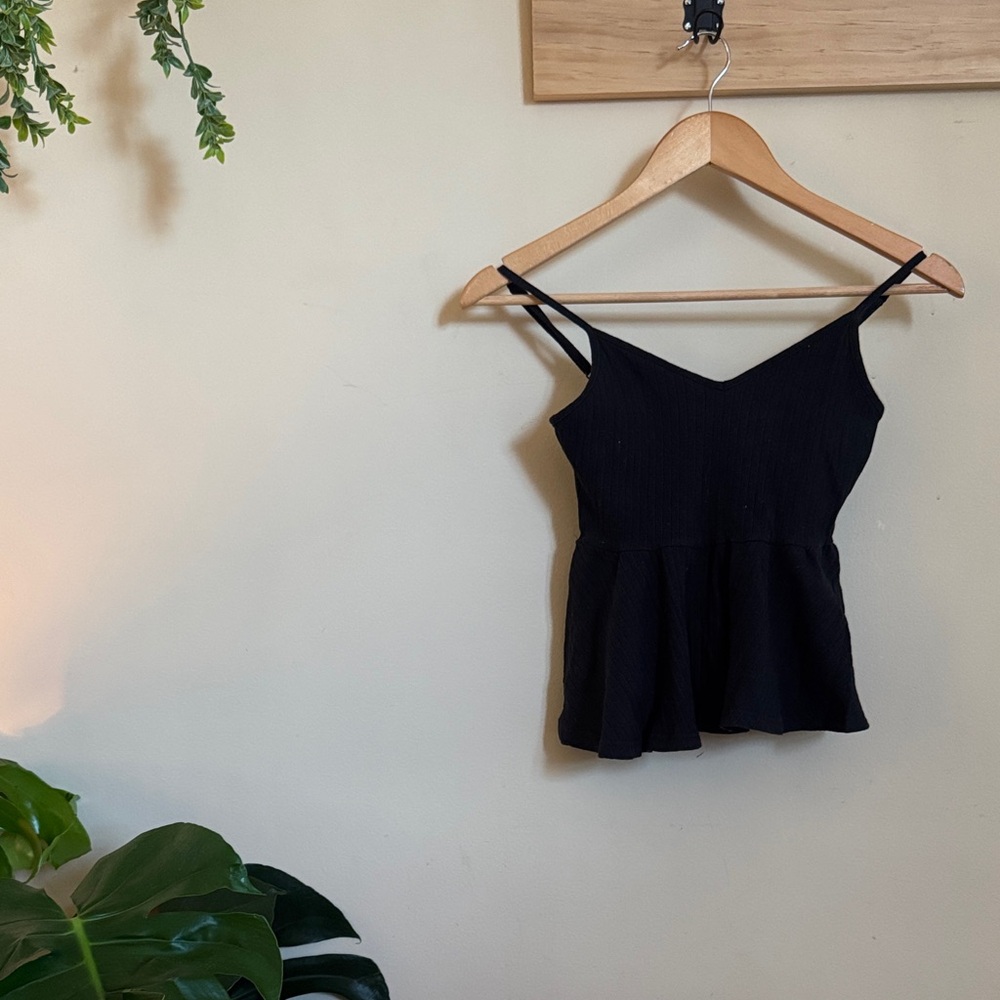 SHEIN Black Kids Tank Top